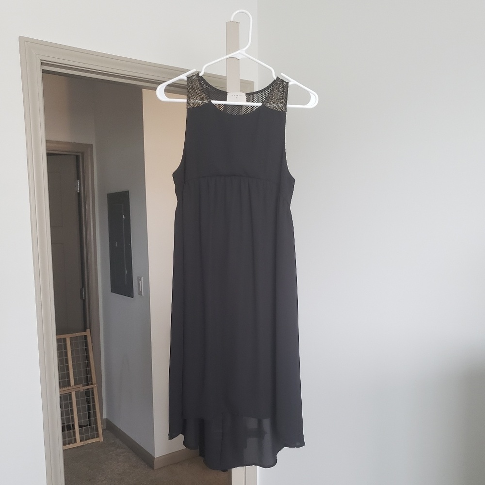 Black and Gold Dress